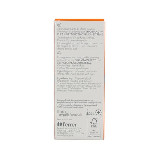 Repavar Revitalizante Ampollas Flash Extreme  1 Amp