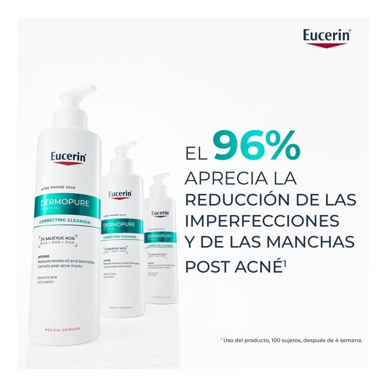 Eucerin DermoPure Clinical Gel Limpiador Corrector 400ml