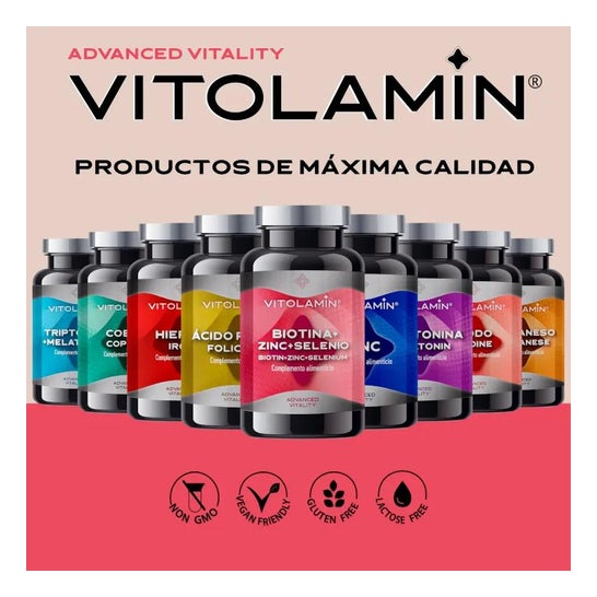 Vitolamin Biotina + Zin + Selenio 365comp Vitolamin Biotina + Zin + Selenio 365comp