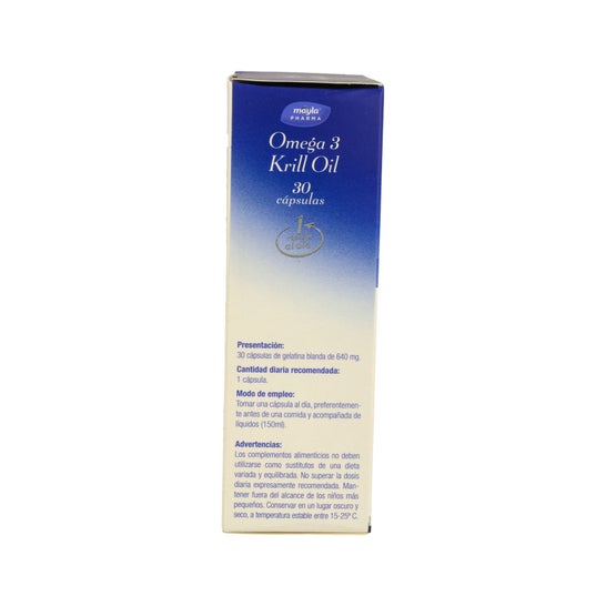 Mayla Omega-3 Krill Oil 30 cápsulas