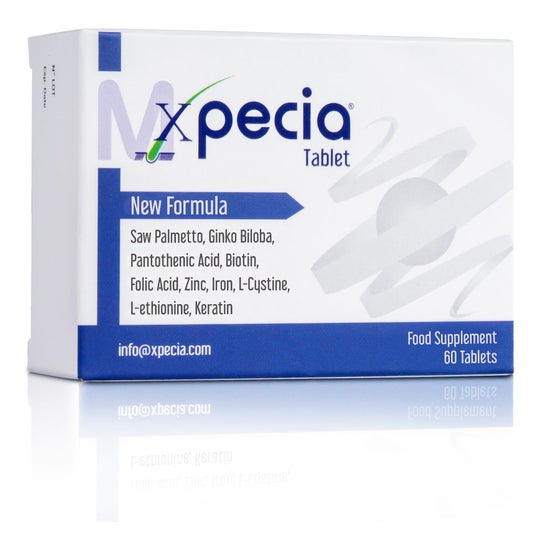 Xpecia Tablet New Formula Hair Homens 60 Pastilhas