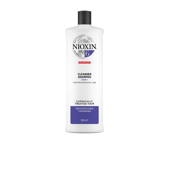 Nioxin System 6 Shampoo Volumizing Very Weak Coarse Hair 1000ml