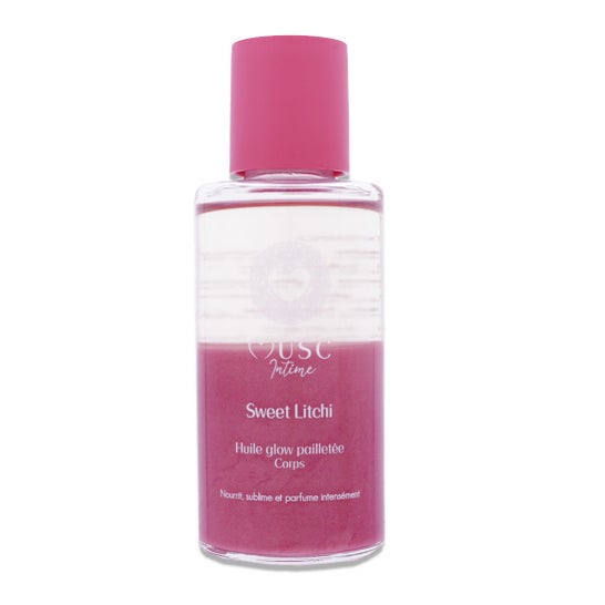 Musc Intime Óleo Corporal Brilhante Sweet Litchi 100 ml