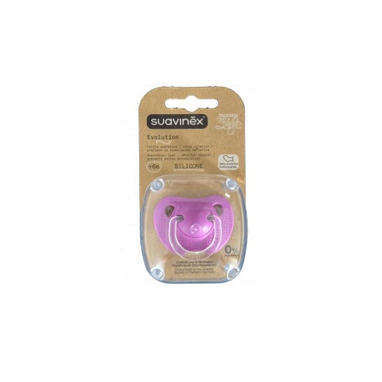 Chupeta de silicone Suavinex ™ Evolution +6 meses 1ud