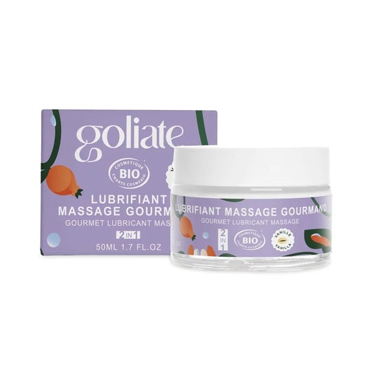Goliate Lubrificante de Massagem Gourmet Bio Baunilha 50 ml