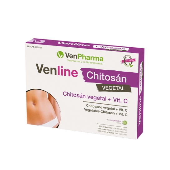 Venline Chitosán Vegetal 60comp