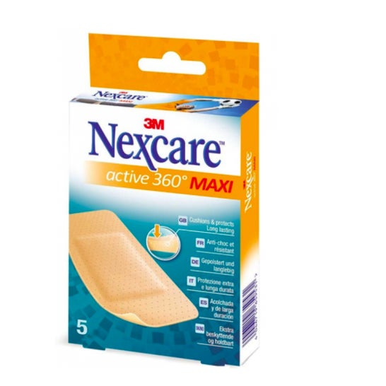 Nexcare Active 360° Maxi Espuma Flexible 5uds