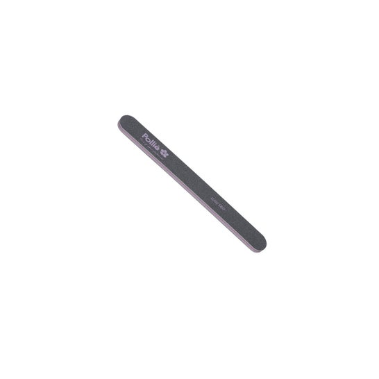 Pollié Lima Negra Gruesa Acolchada 170mm 12uds