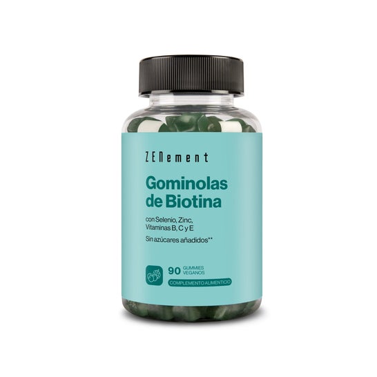 Zenement Biotina Selênio Zinco Vit B C e E 90 Gomas Veganas