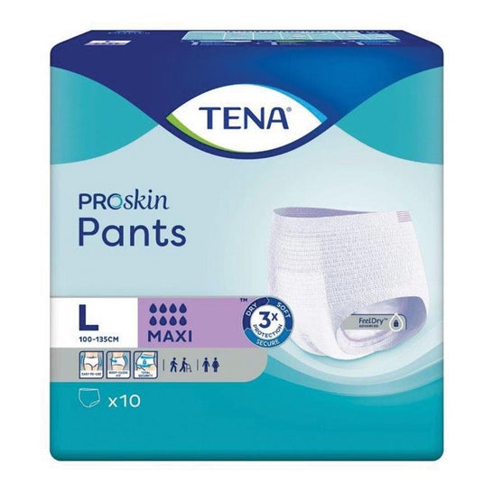 Tena Pants Proskin Maxi Large 10 nós