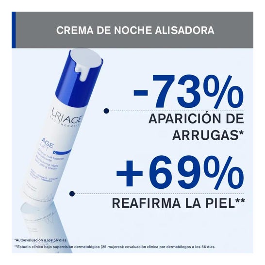 Uriage Age Lift Crema de Noche Revitalizante Suavizante 40ml Uriage Age Lift Crema de Noche Revitalizante Suavizante 40ml