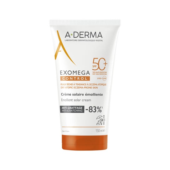 A-Derma Exomega Control Protector Solar Emoliente SPF50+ 150ml