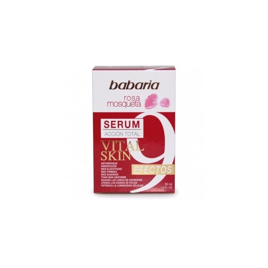Babaria Serum 9 Efeitos Pele Vital Rosehip 50ml