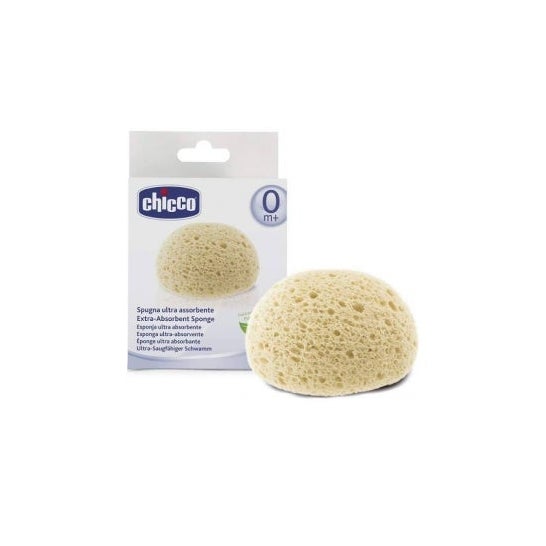Chicco Esponja Ultra Absorbente Celulosa Natural