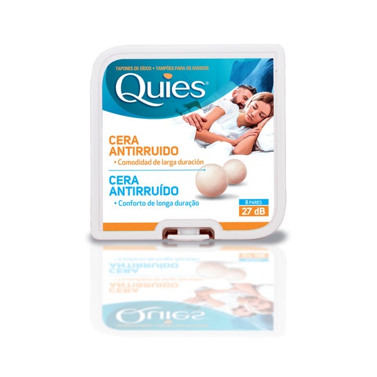 Rolhas silenciosas para as orelhas cera natural 16uds