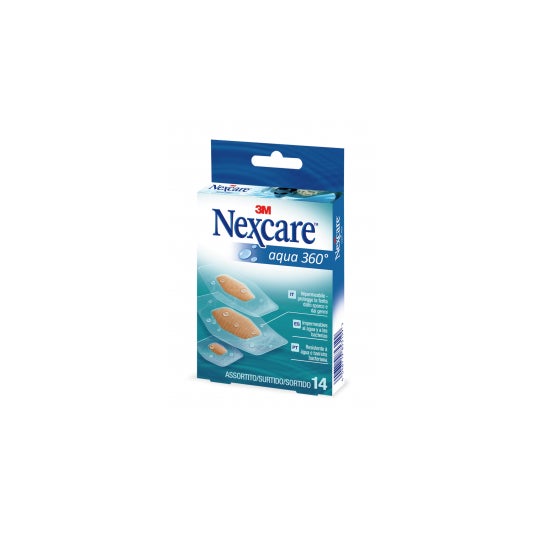 Sortimento de tiras adesivas Nexcare ™ Aqua 360º 14