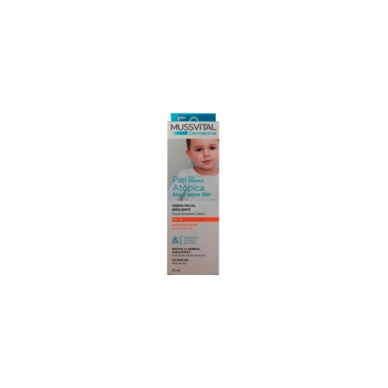 Mussvital Atopic Skin Creme Facial Emoliente SPF20 75ml