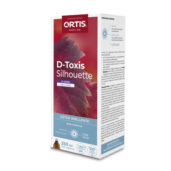 Ortis D-Toxis Silhouette Cereza 250ml