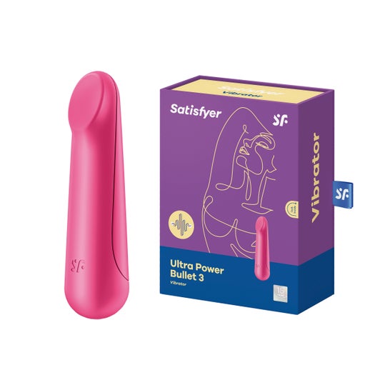 Satisfyer Ultra Power Bullet 3 Vibrador Rojo 1ud