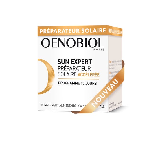 Oenobiol Sun Expert Preparação Solar Acelerada 15caps