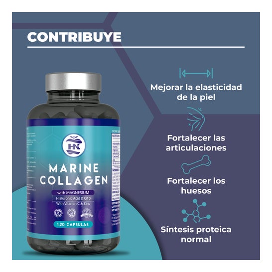 HN Pack Black Maca Premium 120 caps + Colagénio Marinho 120 caps