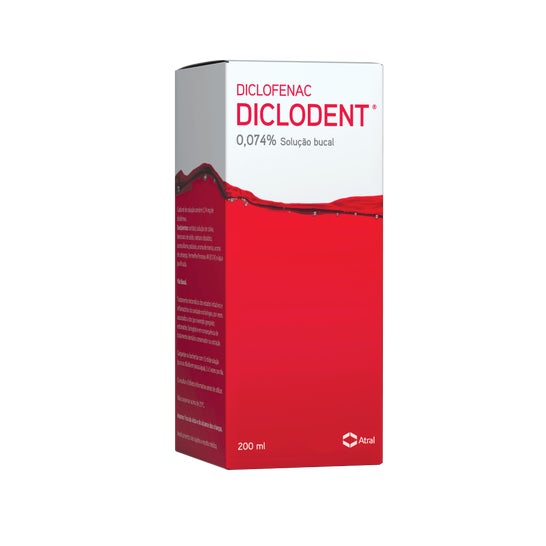 Atral Diclodent 0.074% Solução Bucal 100ml