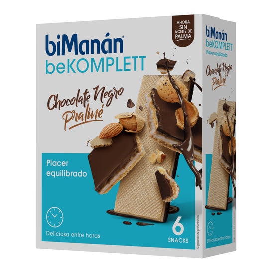 Bimanán ™ Snack Chocolate Praline Prudimento 6uds
