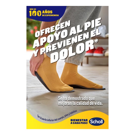 Scholl In-Balance Plantillas Antidolor S 37-39,5 1 Par