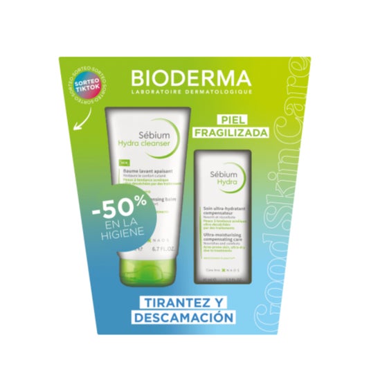 Bioderma Sebium Hydra Creme 40 ml + Sebium Hydra Cleanser 200 ml