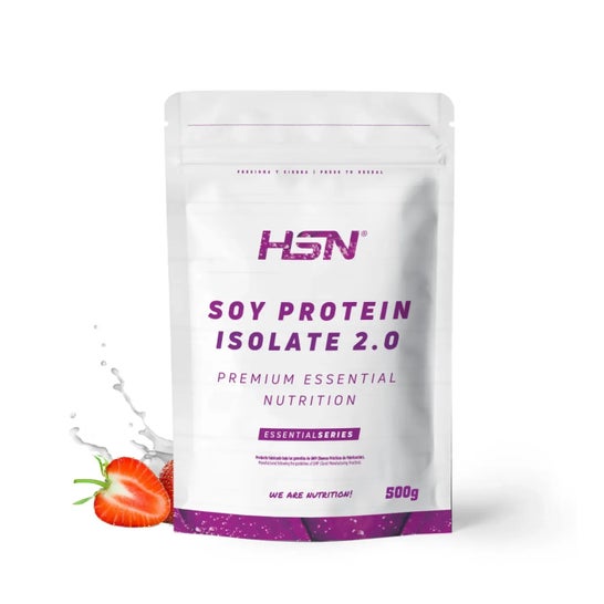 HSN Proteína de Soja Aislada 2.0's Fresa 500g