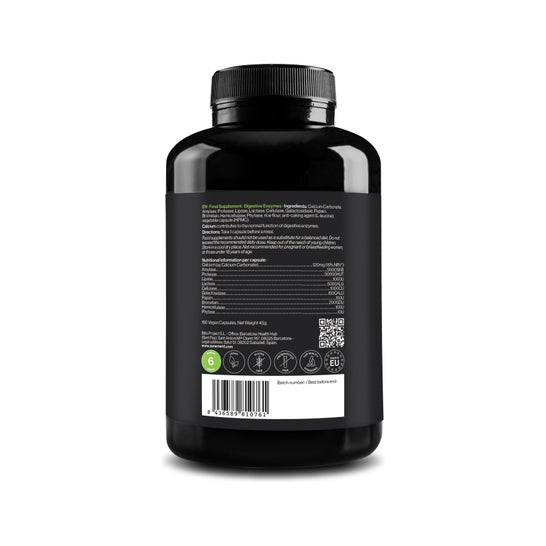 Zenement Enzimas Digestivas 180vcaps
