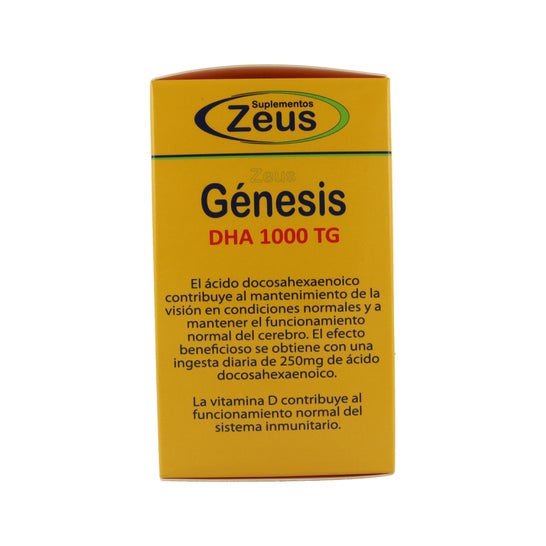 Zeus Génesis Dha Tg 1000 120 Cápsulas