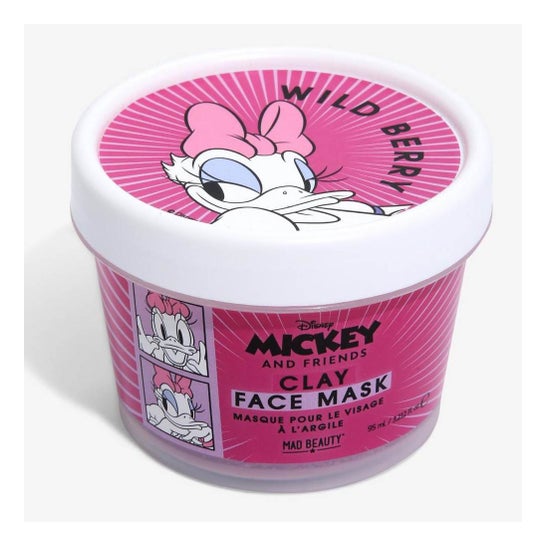 Máscara de Barro Mad Beauty Mickey Friends Daisy Wild Berry Clay Mask 95ml
