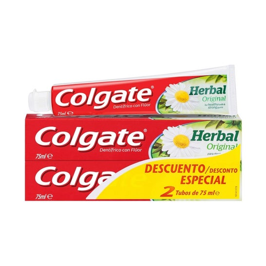 Colgate Herbal Original Pasta de Dentes 2x75ml