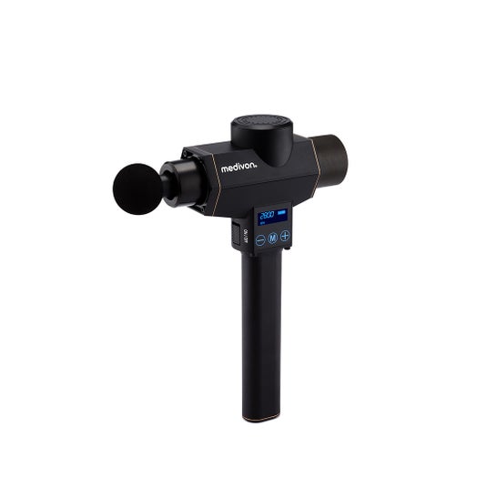 Medivon Gun Bandit Kit Pistola Massagem Cabeça 16Mm + Accesórios