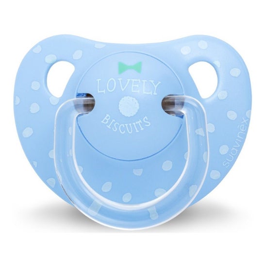 Suavinex Suc Sil Phy6/18M Bis Blue