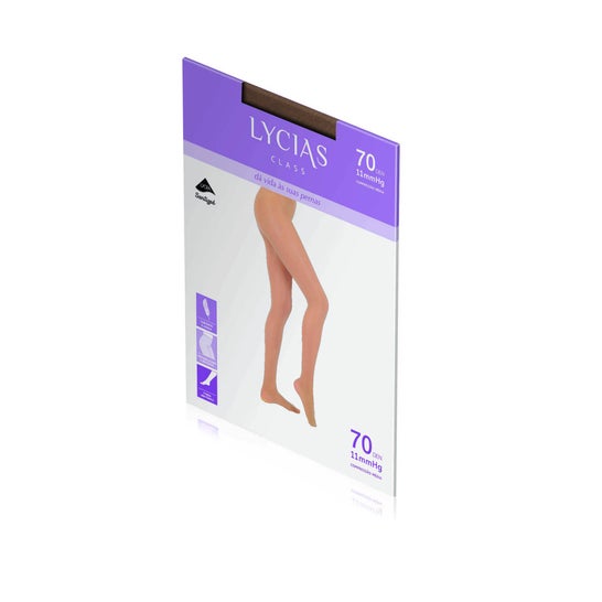 Lycias Class Collant 70Den Mel Tamanho 4 1 Unidade