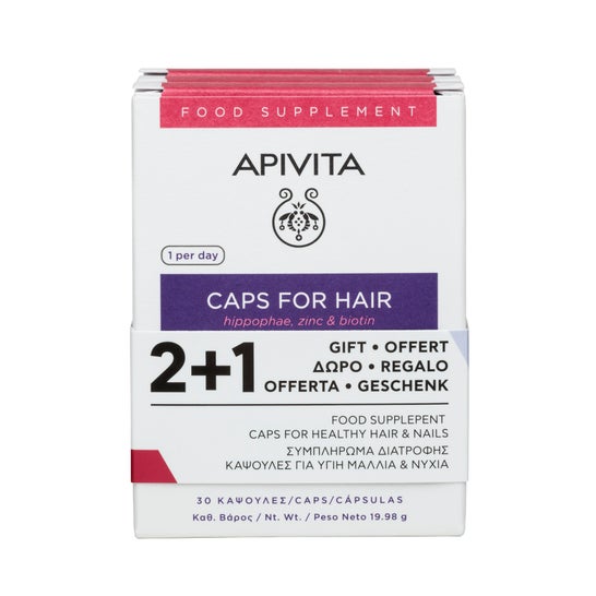 Apivita Hairloss 3x30cáps