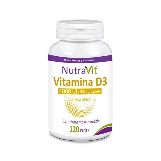 NutraVit Vitamina D3 120 Pérolas