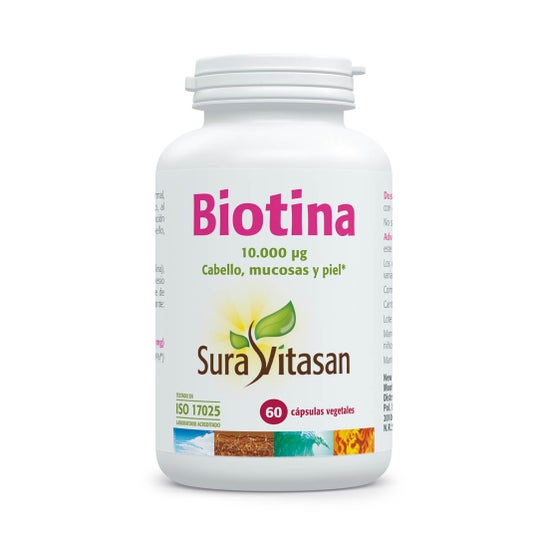 Sura Vitasan Biotina 60 cápsulas