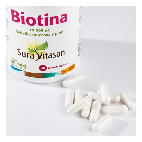 Sura Vitasan Biotina 60 cápsulas