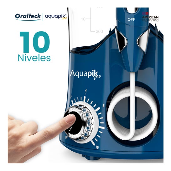 Aquapik Pro Irrigador Dental Profesional Blanco
