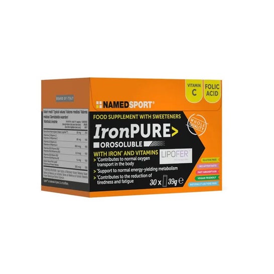 Named Sport Iron Pure 30 Sobres