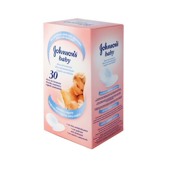 Johnson's Baby's Breastfeeding Discs 30 unidades