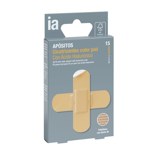 Interapothek Pensos Cicatrizantes 7 x 2 cm 15 unid.