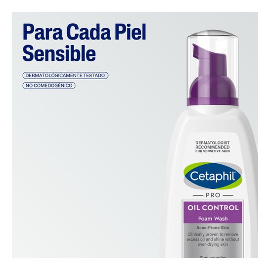 Cetaphil Dermacontrol espuma de limpeza 235ml