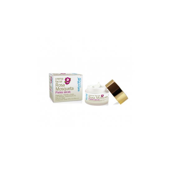 Saluvital creme rosa mosqueta pele seca 50ml