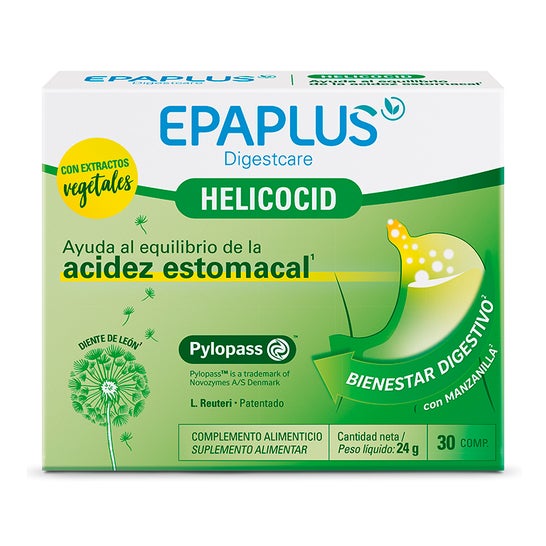 Epaplus Digestcare Helicocid 30comp