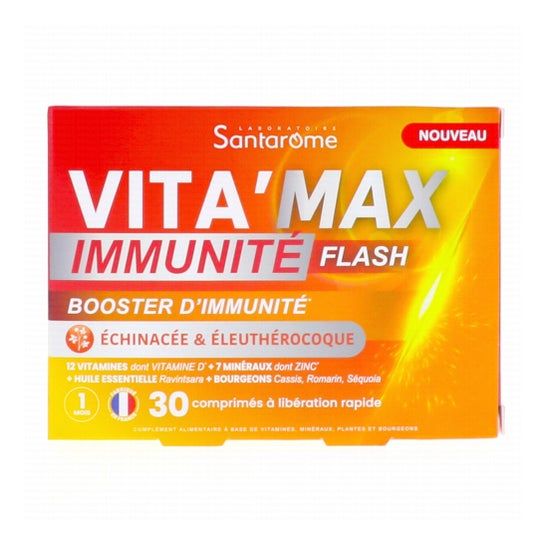 Santarome Vita'Max Flash Booster Imunidade 30comp