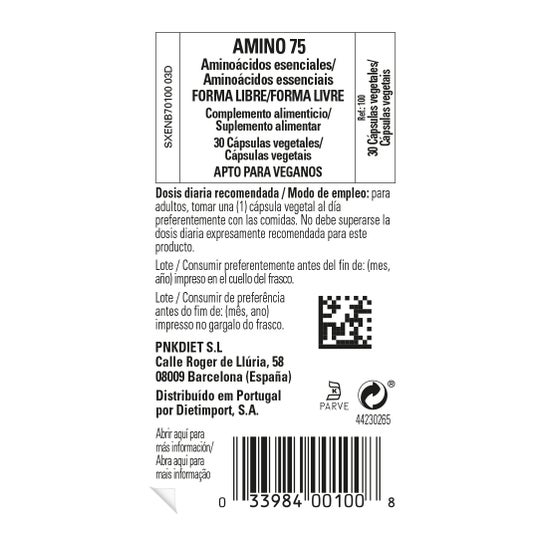 Solgar Amino 75 30cap